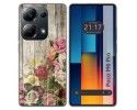 Funda Silicona para Xiaomi Poco M6 Pro 4G diseño Madera 08 Dibujos