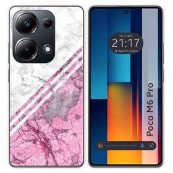 Funda Silicona para Xiaomi Poco M6 Pro 4G diseño Mármol 03 Dibujos