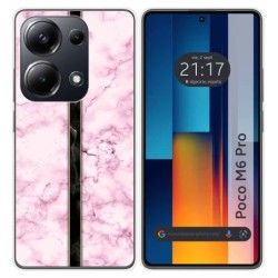 Funda Silicona para Xiaomi Poco M6 Pro 4G diseño Mármol 04 Dibujos
