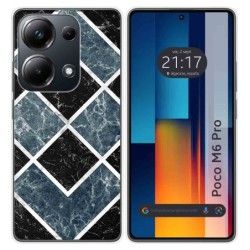 Funda Silicona para Xiaomi Poco M6 Pro 4G diseño Mármol 06 Dibujos