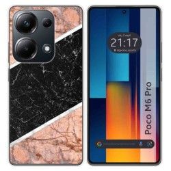 Funda Silicona para Xiaomi Poco M6 Pro 4G diseño Mármol 07 Dibujos
