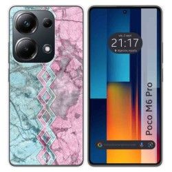 Funda Silicona para Xiaomi Poco M6 Pro 4G diseño Mármol 08 Dibujos