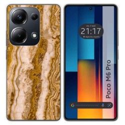 Funda Silicona para Xiaomi Poco M6 Pro 4G diseño Mármol 10 Dibujos