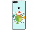 Funda Gel Tpu para Oukitel Mix 2 Diseño Familia Dibujos