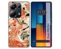Funda Silicona para Xiaomi Poco M6 Pro 4G diseño Mármol 12 Dibujos