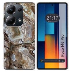 Funda Silicona para Xiaomi Poco M6 Pro 4G diseño Mármol 14 Dibujos