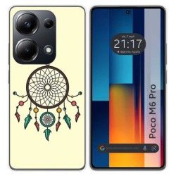 Funda Silicona para Xiaomi Poco M6 Pro 4G diseño Atrapasueños Dibujos