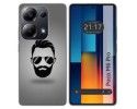 Funda Silicona para Xiaomi Poco M6 Pro 4G diseño Barba Dibujos