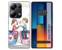 Funda Silicona para Xiaomi Poco M6 Pro 4G diseño Café Dibujos