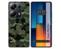 Funda Silicona para Xiaomi Poco M6 Pro 4G diseño Camuflaje Dibujos