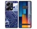 Funda Silicona para Xiaomi Poco M6 Pro 4G diseño Circuito Dibujos