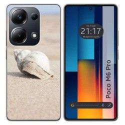 Funda Silicona para Xiaomi Poco M6 Pro 4G diseño Concha Dibujos