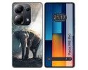 Funda Silicona para Xiaomi Poco M6 Pro 4G diseño Elefante Dibujos