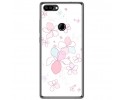 Funda Gel Tpu para Oukitel Mix 2 Diseño Flores Minimal Dibujos
