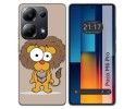 Funda Silicona para Xiaomi Poco M6 Pro 4G diseño Leon Dibujos