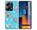 Funda Silicona para Xiaomi Poco M6 Pro 4G diseño Mariposas Dibujos
