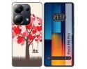 Funda Silicona para Xiaomi Poco M6 Pro 4G diseño Pajaritos Dibujos