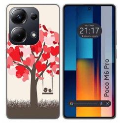 Funda Silicona para Xiaomi Poco M6 Pro 4G diseño Pajaritos Dibujos