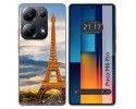 Funda Silicona para Xiaomi Poco M6 Pro 4G diseño Paris Dibujos