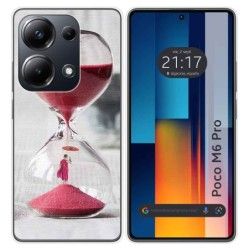 Funda Silicona para Xiaomi Poco M6 Pro 4G diseño Reloj Dibujos