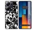 Funda Silicona para Xiaomi Poco M6 Pro 4G diseño Snow Camuflaje Dibujos