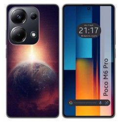 Funda Silicona para Xiaomi Poco M6 Pro 4G diseño Tierra Dibujos