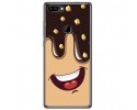 Funda Gel Tpu para Oukitel Mix 2 Diseño Helado Chocolate Dibujos