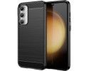Funda Gel Tpu Tipo Carbon Negra para Samsung Galaxy S23 FE 5G