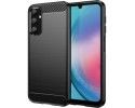 Funda Gel Tpu Tipo Carbon Negra para Samsung Galaxy A25 5G