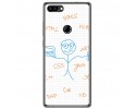 Funda Gel Tpu para Oukitel Mix 2 Diseño Informatico Dibujos