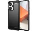 Funda Gel Tpu Tipo Carbon Negra para Xiaomi Redmi Note 13 Pro+ Plus 5G