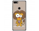 Funda Gel Tpu para Oukitel Mix 2 Diseño Leon Dibujos