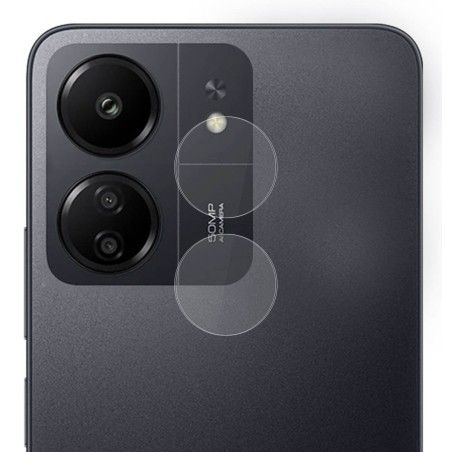 Protector Cristal Templado Cámara Trasera para Xiaomi Poco C65 Vidrio