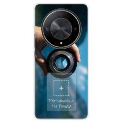 Personaliza tu Funda Silicona Gel Tpu Transparente con tu Fotografia para Huawei Honor Magic 6 Lite 5G Dibujo Personalizada