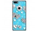 Funda Gel Tpu para Oukitel Mix 2 Diseño Mariposas Dibujos