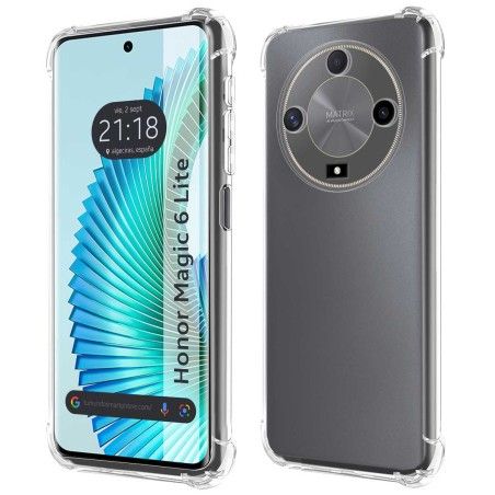 Funda Silicona Antigolpes Transparente para Huawei Honor Magic 6 Lite 5G