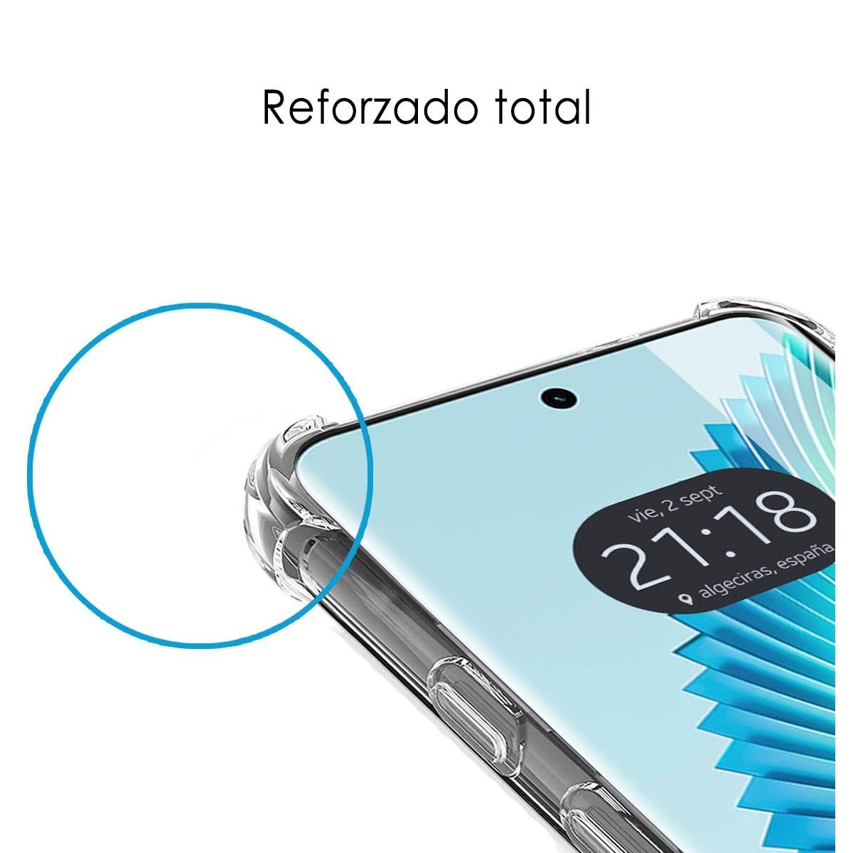 Funda Silicona Antigolpes Transparente para Huawei Honor Magic 6 Lite 5G