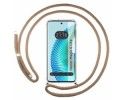 Funda Colgante Transparente para Huawei Honor Magic 6 Lite 5G con Cordon Camel
