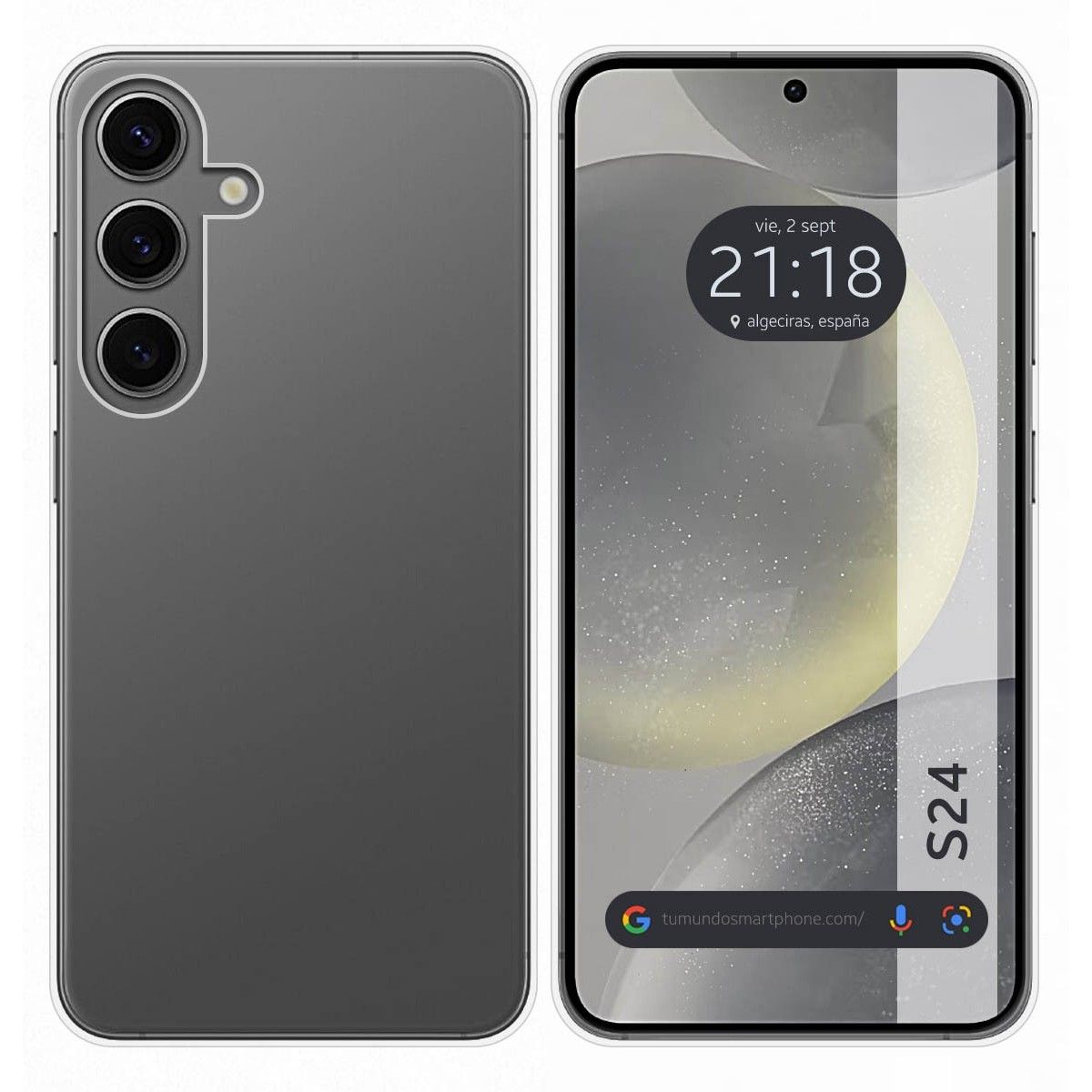 Funda Silicona Gel TPU Transparente para Samsung Galaxy S24 5G