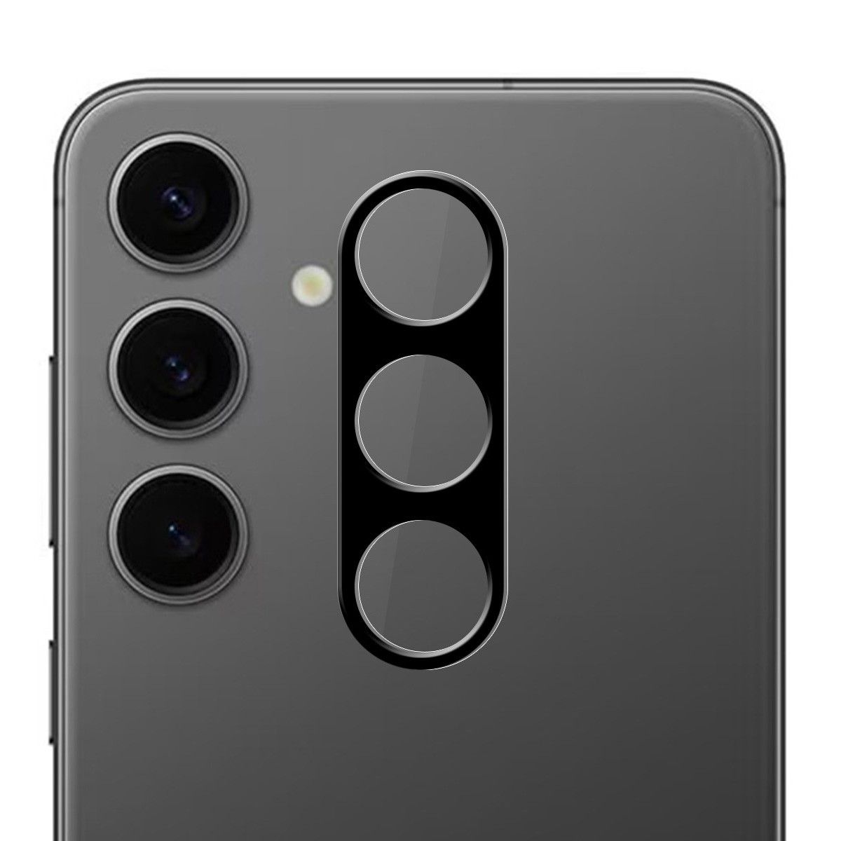 Protector Cristal Templado Cámara Trasera para Samsung Galaxy S24+ Plus 5G Vidrio