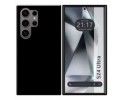 Funda Silicona Gel TPU Negra para Samsung Galaxy S24 Ultra 5G
