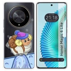 Funda Silicona Transparente para Huawei Honor Magic 6 Lite 5G diseño Cabra Dibujos