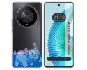 Funda Silicona Transparente para Huawei Honor Magic 6 Lite 5G diseño Hipo Dibujos