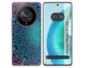 Funda Silicona Transparente para Huawei Honor Magic 6 Lite 5G diseño Mandala Dibujos