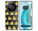 Funda Silicona Transparente para Huawei Honor Magic 6 Lite 5G diseño Pato Dibujos