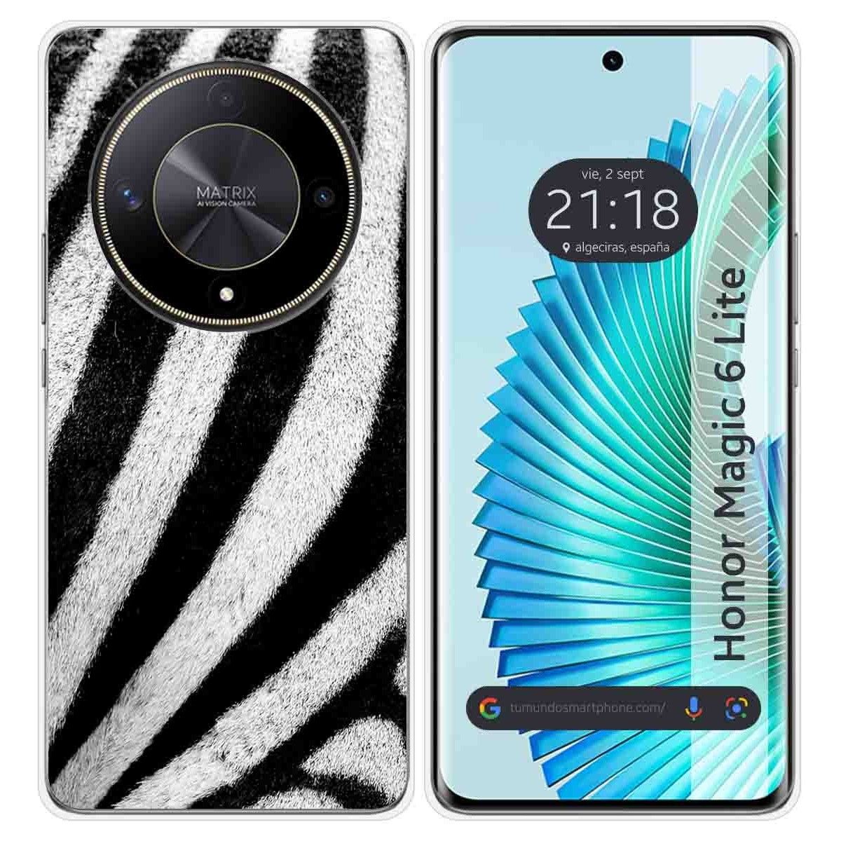 Funda Silicona para Huawei Honor Magic 6 Lite 5G diseño Animal 02 Dibujos