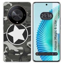 Funda Silicona para Huawei Honor Magic 6 Lite 5G diseño Camuflaje 02 Dibujos
