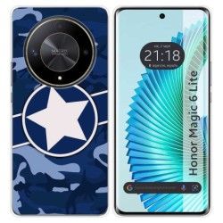 Funda Silicona para Huawei Honor Magic 6 Lite 5G diseño Camuflaje 03 Dibujos