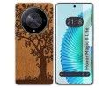 Funda Silicona para Huawei Honor Magic 6 Lite 5G diseño Cuero 03 Dibujos