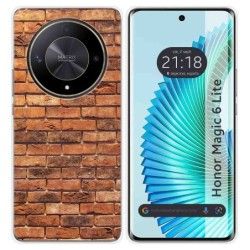 Funda Silicona para Huawei Honor Magic 6 Lite 5G diseño Ladrillo 04 Dibujos